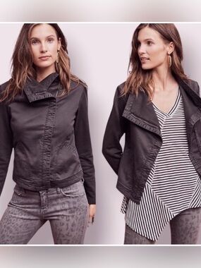Marrakech Faravel Moto Jacket washed gray large - discontinued!